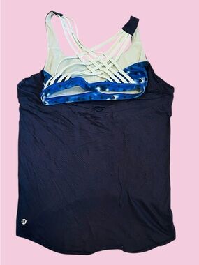 Lululemon Athletica The Wild Tank Criss-cross back size 6